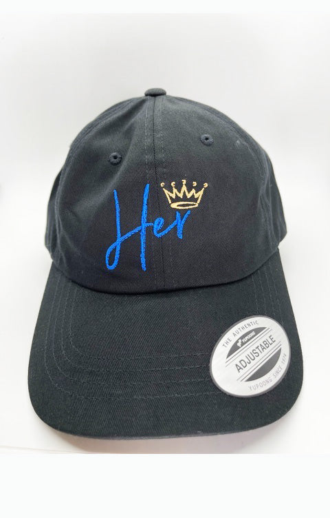 Her "Royal Blue" Dad Hat