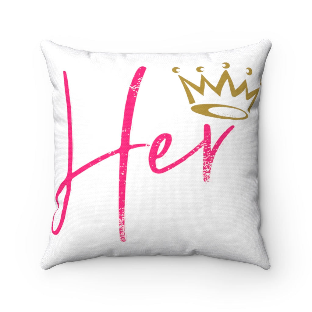 Spun Polyester Square Pillow