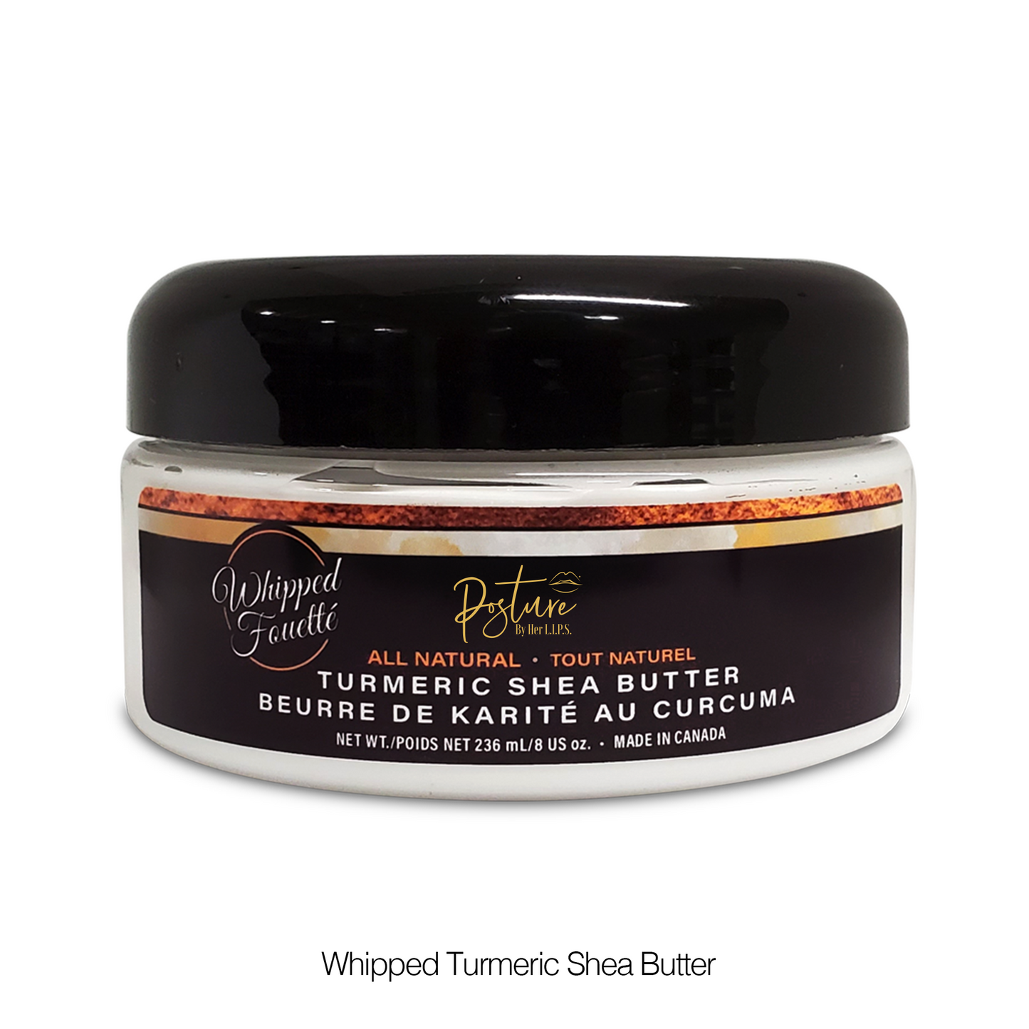 All Natural Turmeric Shea Butter - Whipped