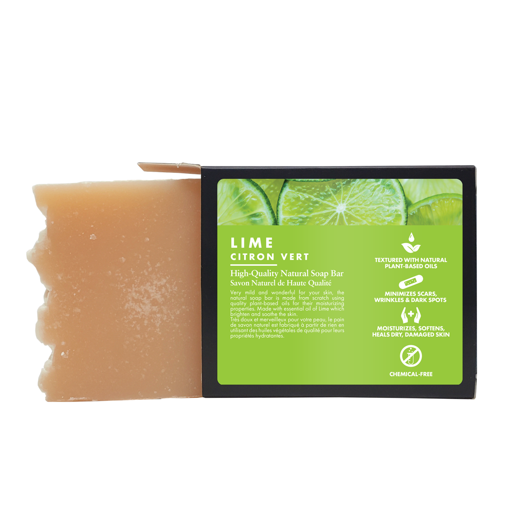 All Natural Lime Citron Soap Bar