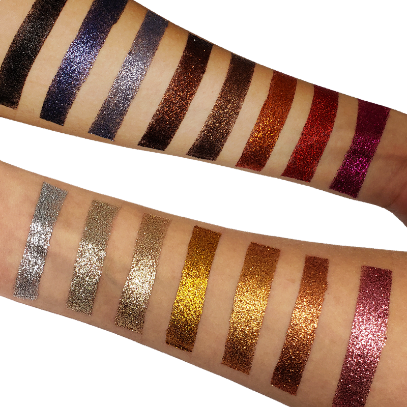 15 Color 24K Glitter Pressed Powder Palette