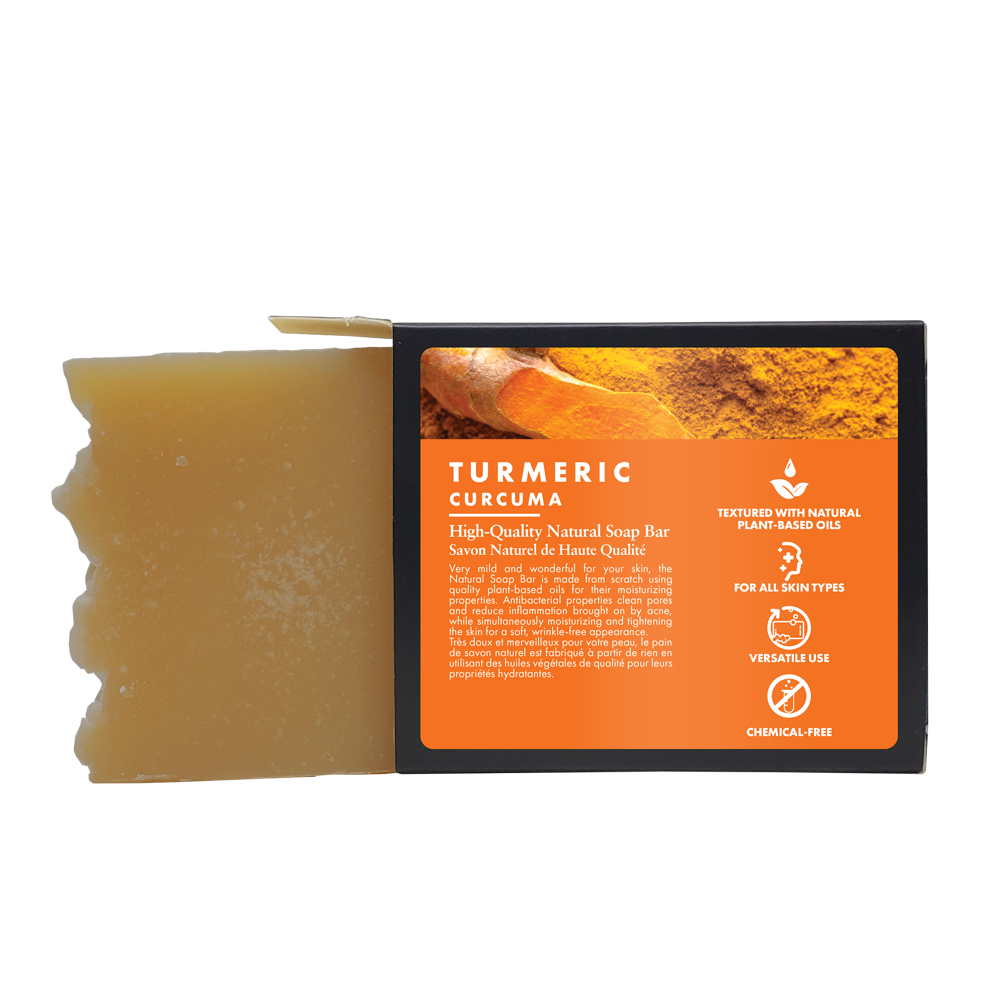 All Natural Turmeric Soap Bar